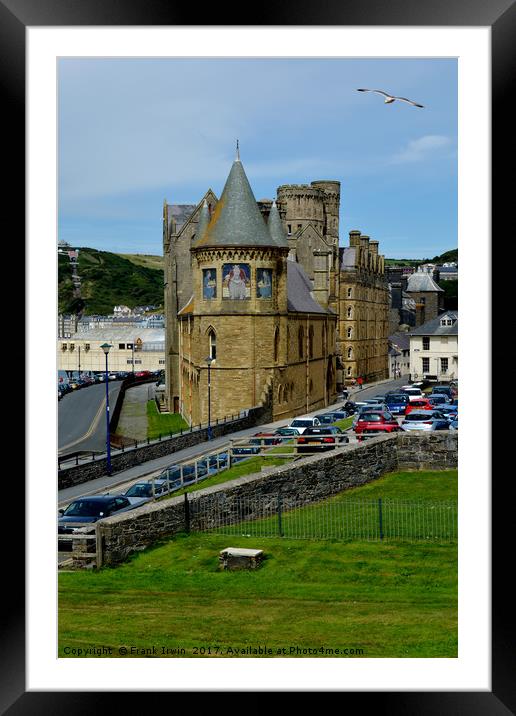 The Old College, Aberystwyth Framed Mounted Print by Frank Irwin