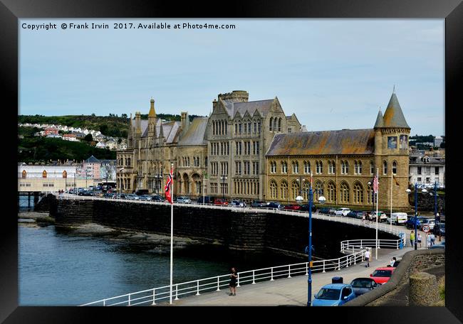 The Old College, Aberystwyth Framed Print by Frank Irwin