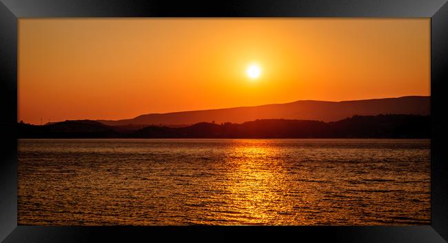 Sunset    Framed Print by Naylor's Photography