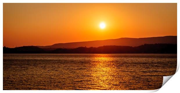 Sunset    Print by Naylor's Photography