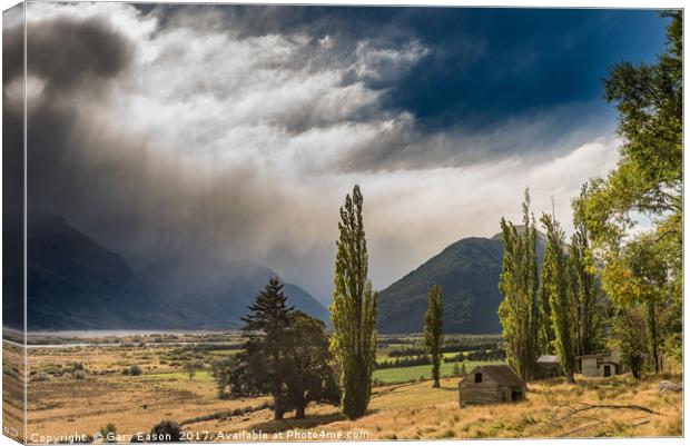 North of Glenorchy Canvas Print by Gary Eason