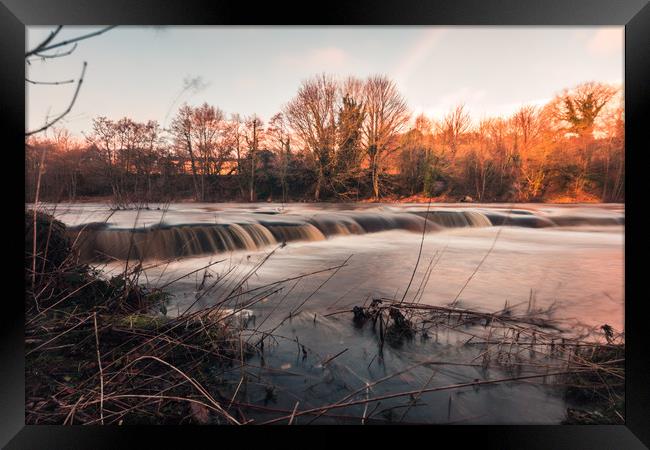 Down by the River Framed Print by Darren Lowe