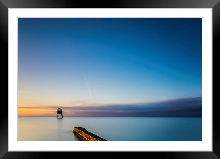 Dovercourt Low Lighthouse  Framed Mounted Print by Mark Hawkes