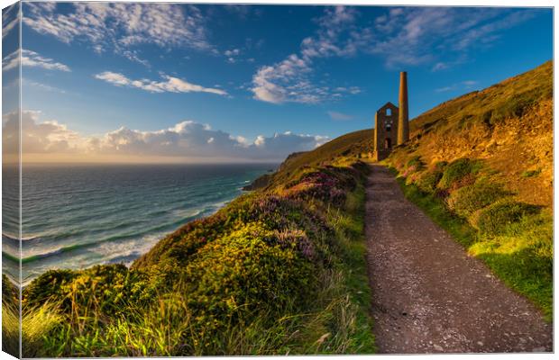 Wheal Coates, St Agnes, Cornwall UK Canvas Print by Michael Brookes
