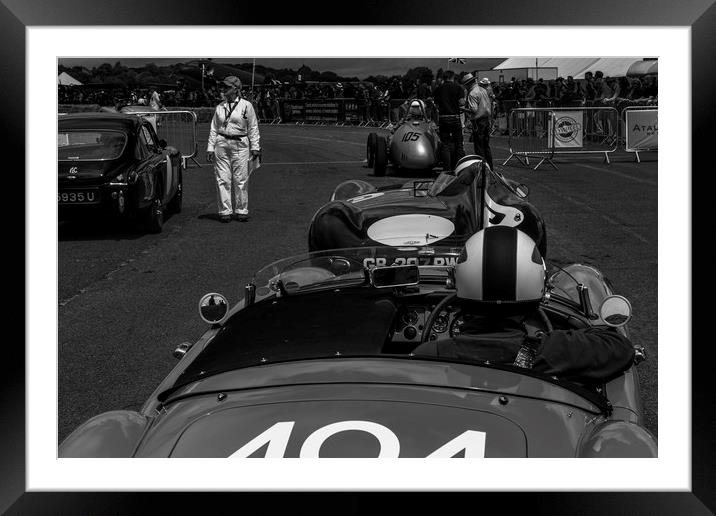 Gentlemen start your engines Framed Mounted Print by Oxon Images