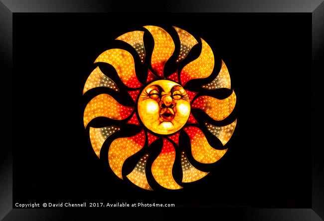 Solar Wind Framed Print by David Chennell