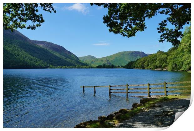 A Calm Day on Buttermere                          Print by John Iddles