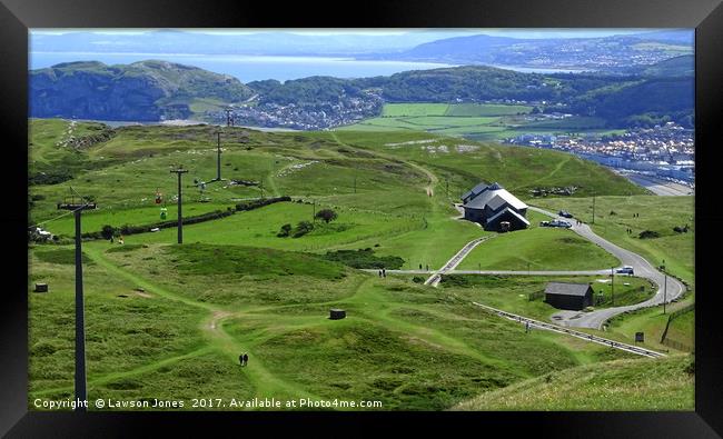 The Great Orme, North Wales Framed Print by Lawson Jones