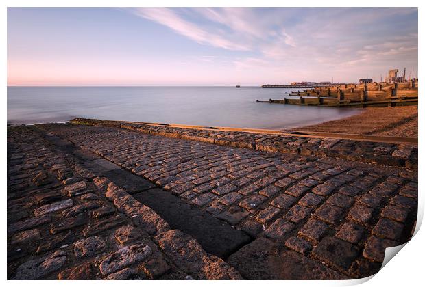 Whitstable Horse bridge Print by Ian Hufton