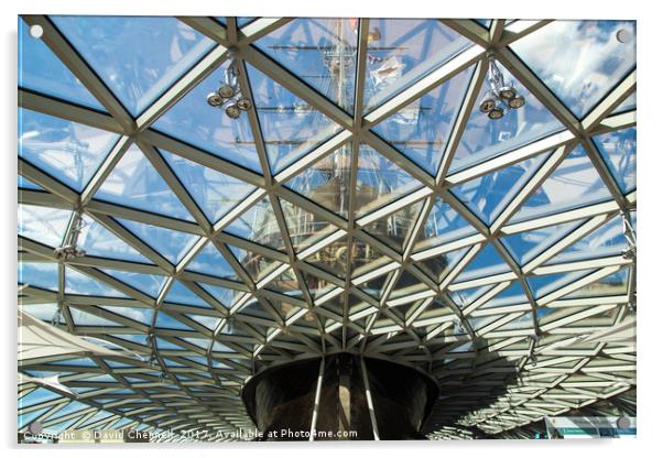 Cutty Sark Acrylic by David Chennell