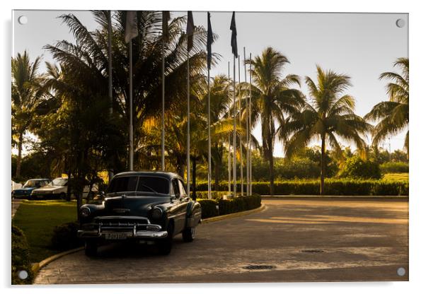 Varadero, Cuba Acrylic by Darren Lowe