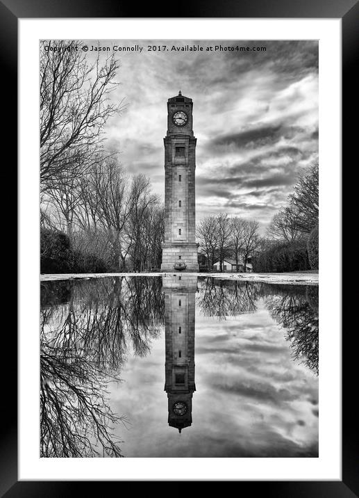 Stanley Park Clocktower Framed Mounted Print by Jason Connolly