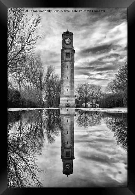 Stanley Park Clocktower Framed Print by Jason Connolly
