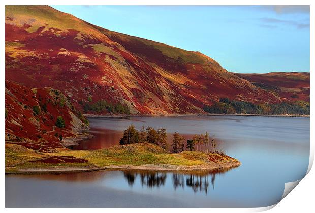 Haweswater in autumn Print by Robert Fielding