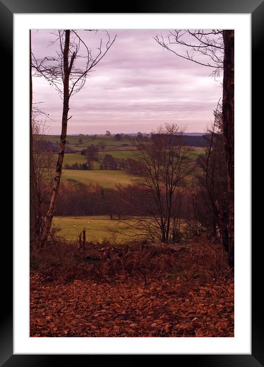 At Norwood Edge Framed Mounted Print by Steven Watson