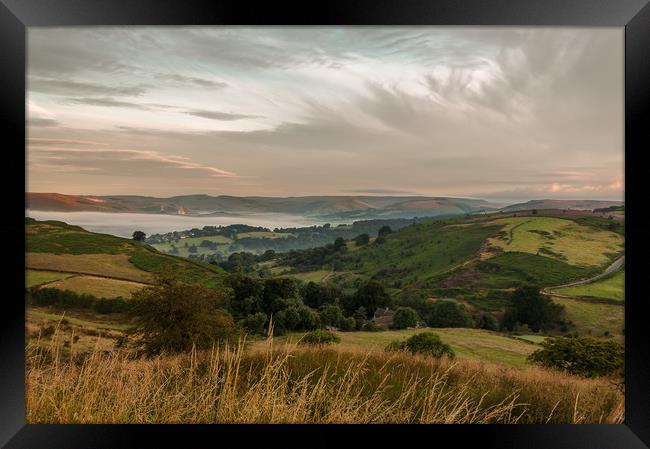 Hope Valley Inversion Framed Print by Paul Andrews