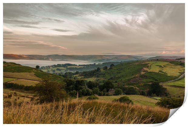 Hope Valley Inversion Print by Paul Andrews