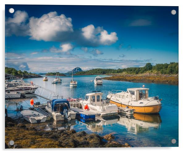 Brønnøysund Acrylic by Hamperium Photography