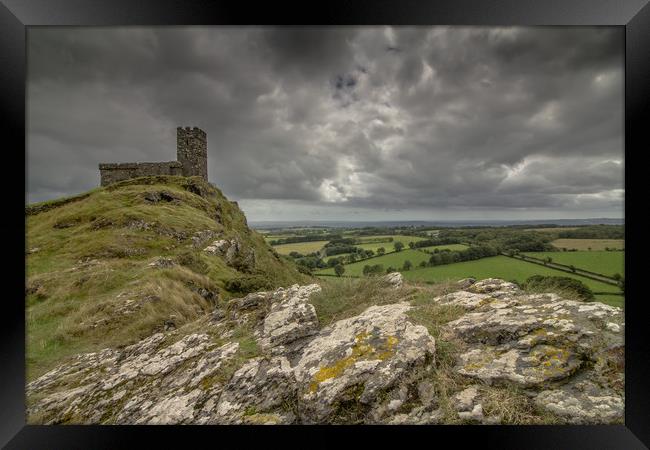 A Stormy Dartmoor Framed Print by Images of Devon