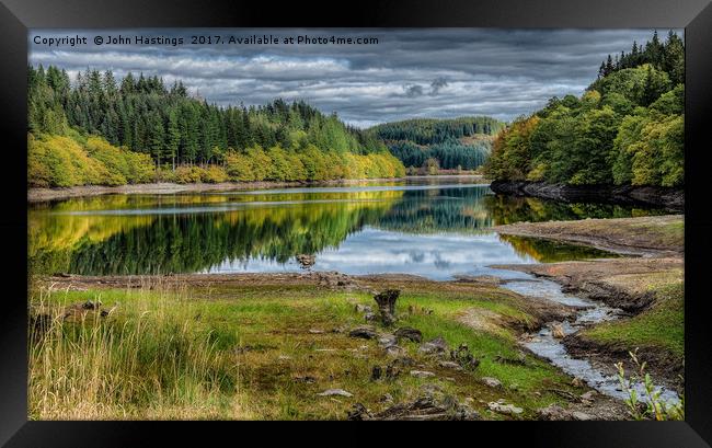 Autumn's Majesty Framed Print by John Hastings