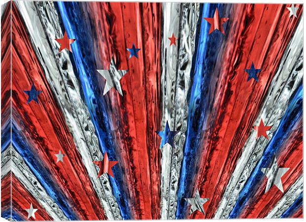 stars and stripes Canvas Print by Heather Newton