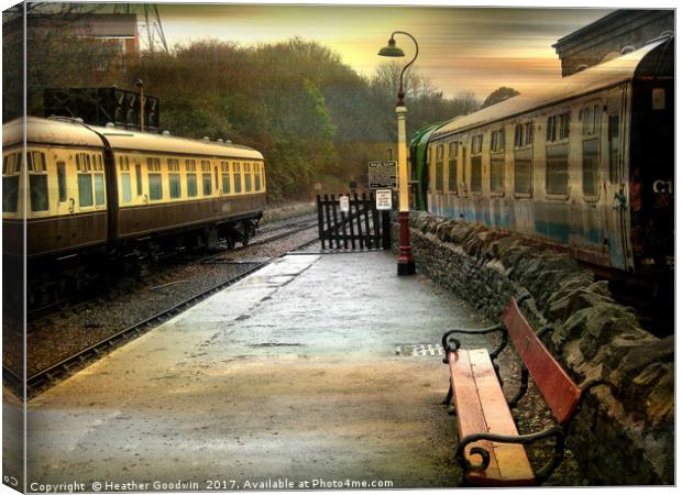 All Aboard! Canvas Print by Heather Goodwin