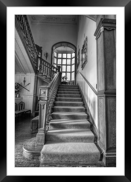 The Stairway. Framed Mounted Print by Jim kernan