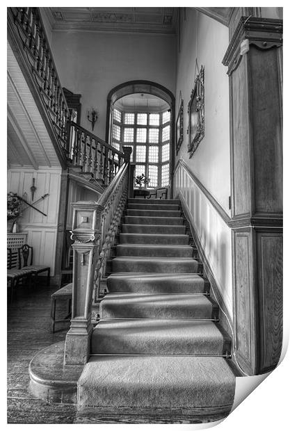 The Stairway. Print by Jim kernan