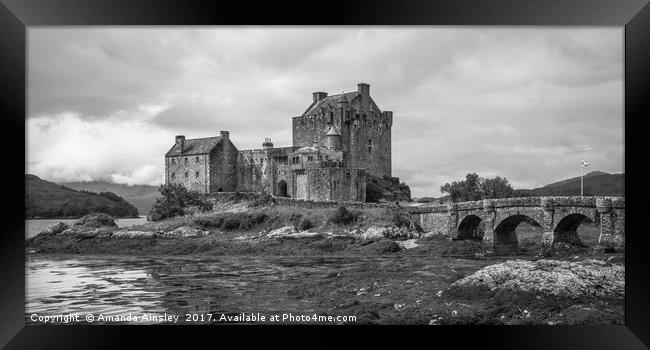 Eilean Donan Castle Framed Print by AMANDA AINSLEY