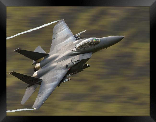 F-15 Eagle Framed Print by Rory Trappe