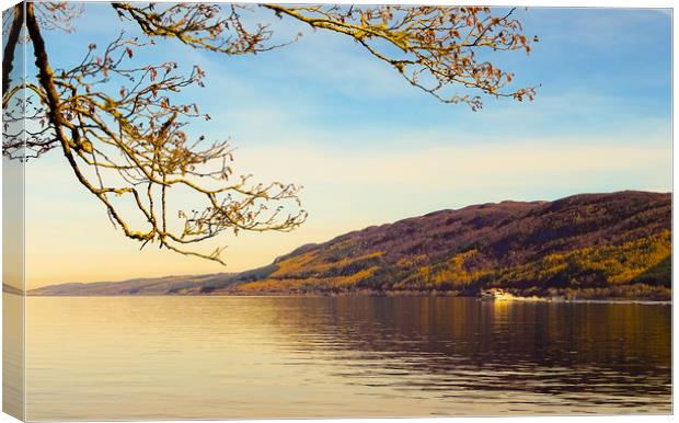 The Search for Nessie Canvas Print by Ellie Rose
