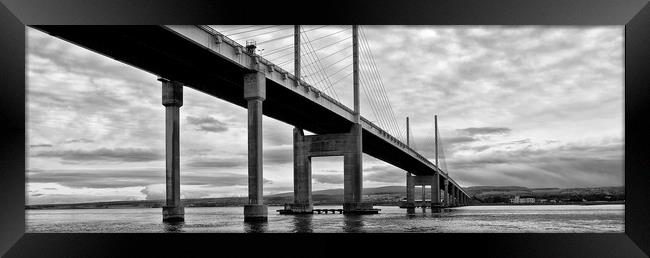 The Kessock Bridge Scotland Framed Print by Jacqi Elmslie