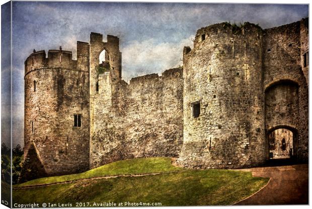 The Castle Gatehouse Canvas Print by Ian Lewis