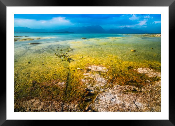 Sirmione Framed Mounted Print by Traven Milovich