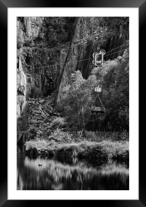 Vivian Quarry Framed Mounted Print by Rory Trappe
