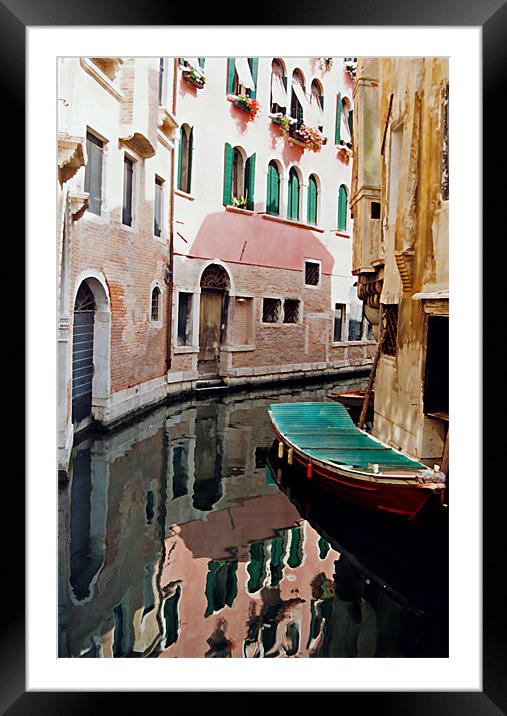 Venice Framed Mounted Print by Mary Lane