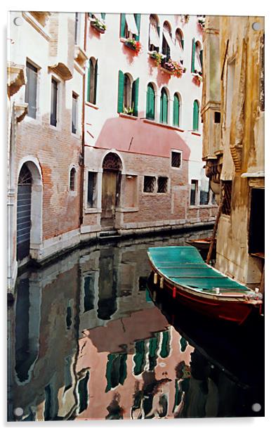 Venice Acrylic by Mary Lane