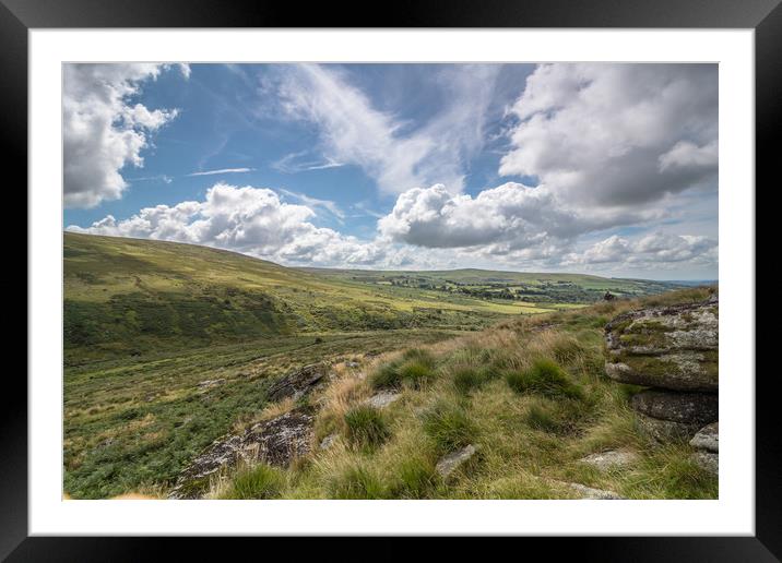 Beautiful Dartmoor Framed Mounted Print by Images of Devon
