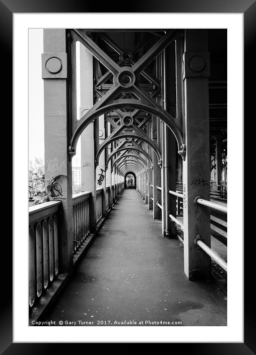 High Level Arches Framed Mounted Print by Gary Turner