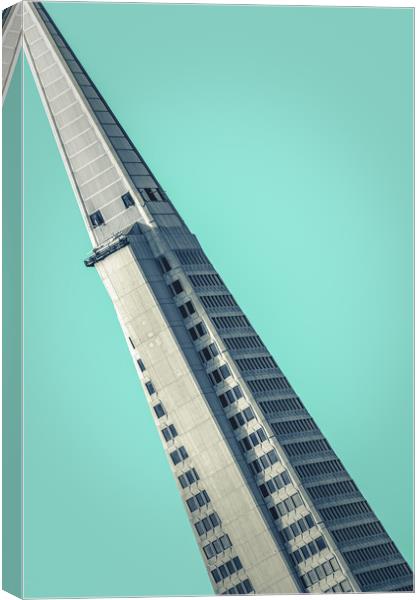 San Francisco Skyscraper Design Canvas Print by Mr Doomits