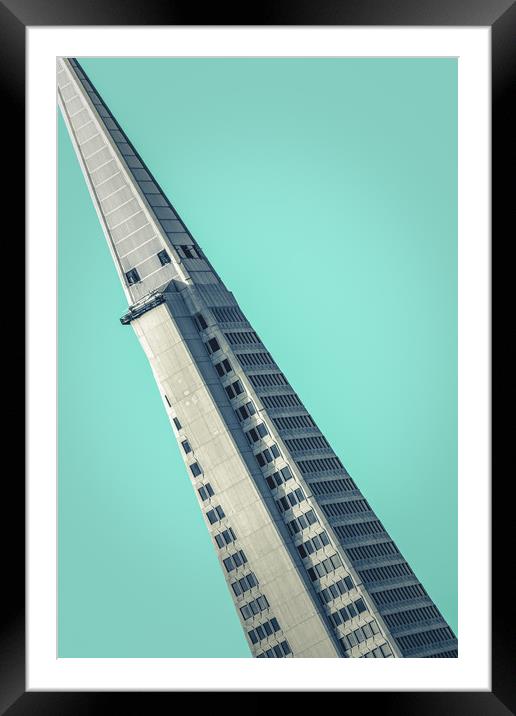 San Francisco Skyscraper Design Framed Mounted Print by Mr Doomits