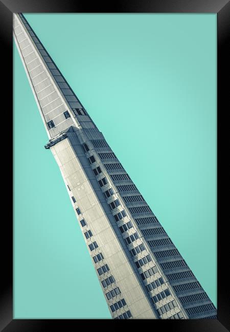 San Francisco Skyscraper Design Framed Print by Mr Doomits