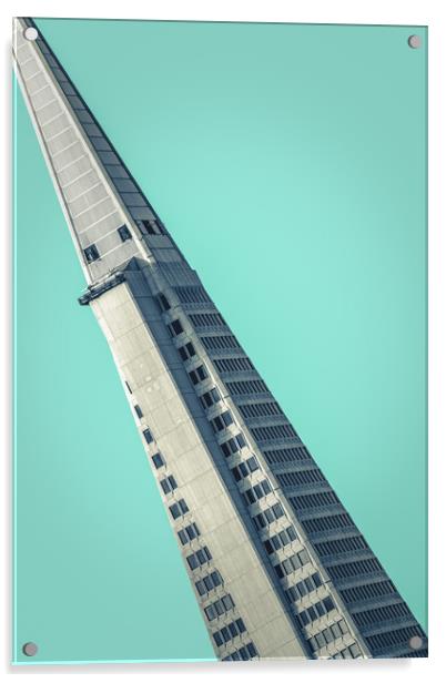 San Francisco Skyscraper Design Acrylic by Mr Doomits