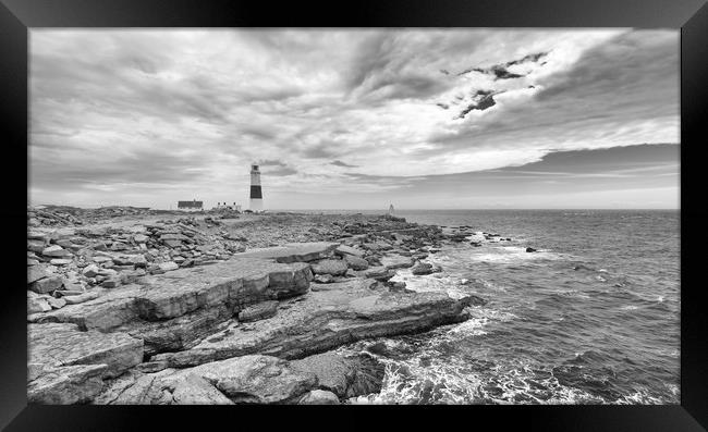 Portland Bill. Framed Print by Mark Godden