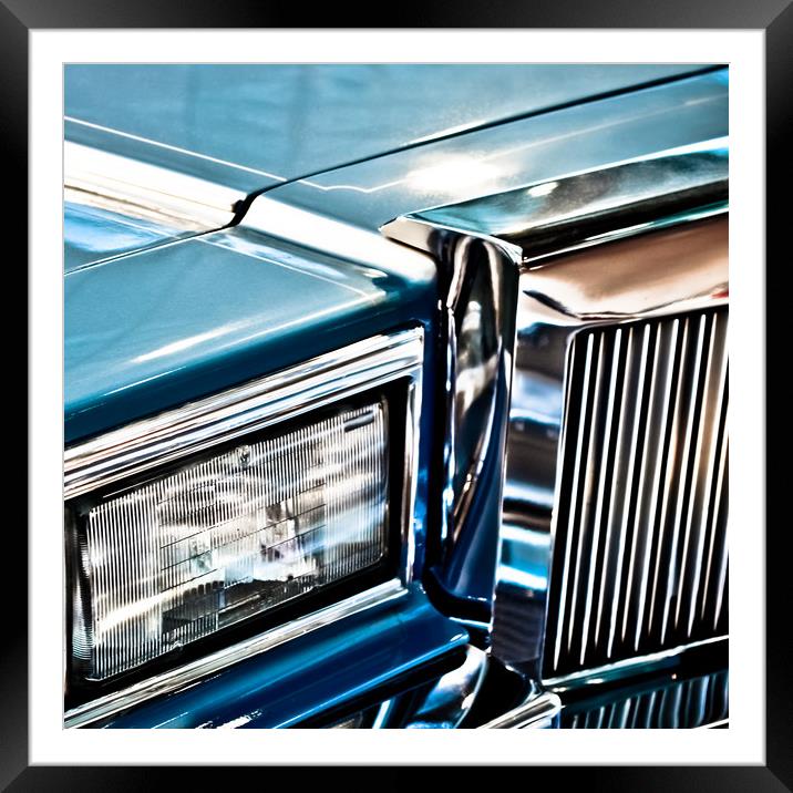 Luxury USA Car Framed Mounted Print by Mr Doomits