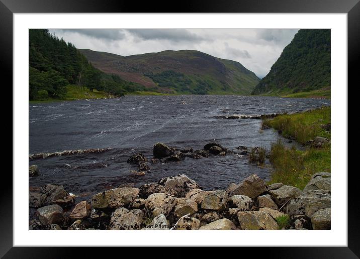 Loch Killin Framed Mounted Print by Steven Watson