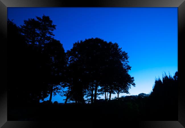 Pembrokeshire Blue Hour, Pembrokeshire, Wales, UK Framed Print by Mark Llewellyn