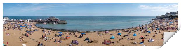 Broadstairs  Viking bay  Print by Ray Hill