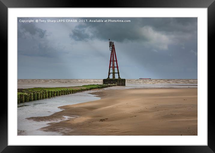 SHIPPING LANE Framed Mounted Print by Tony Sharp LRPS CPAGB