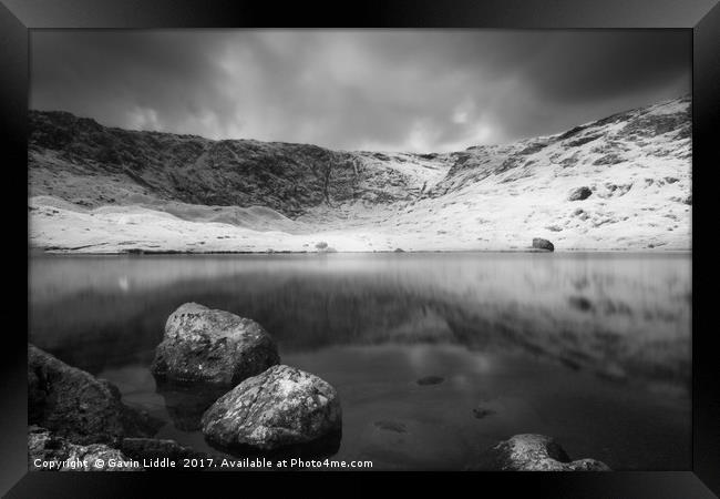 Easedale Tarn, Lake District Framed Print by Gavin Liddle